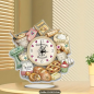 Preview: Diamond Painting Design -Uhr Set mit Uhrwerk